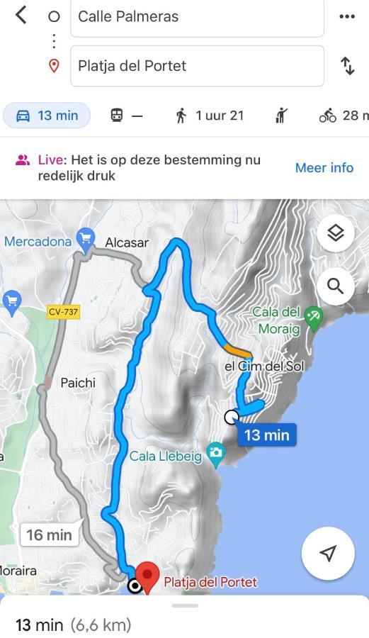 Tranquility, Sun, Breathtaking Views & 7 Minutes Drive To Sea Leilighet Benitachell Eksteriør bilde